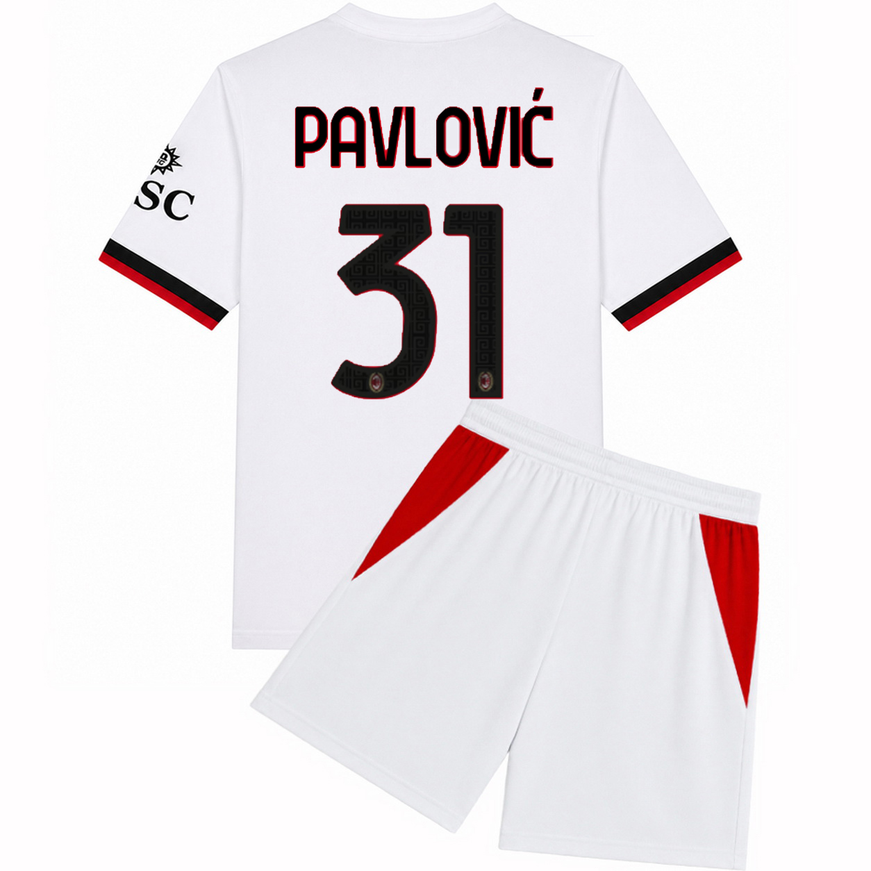 26/27 Strahinja Pavlovic #31 Team Away Youth Soccer Jersey