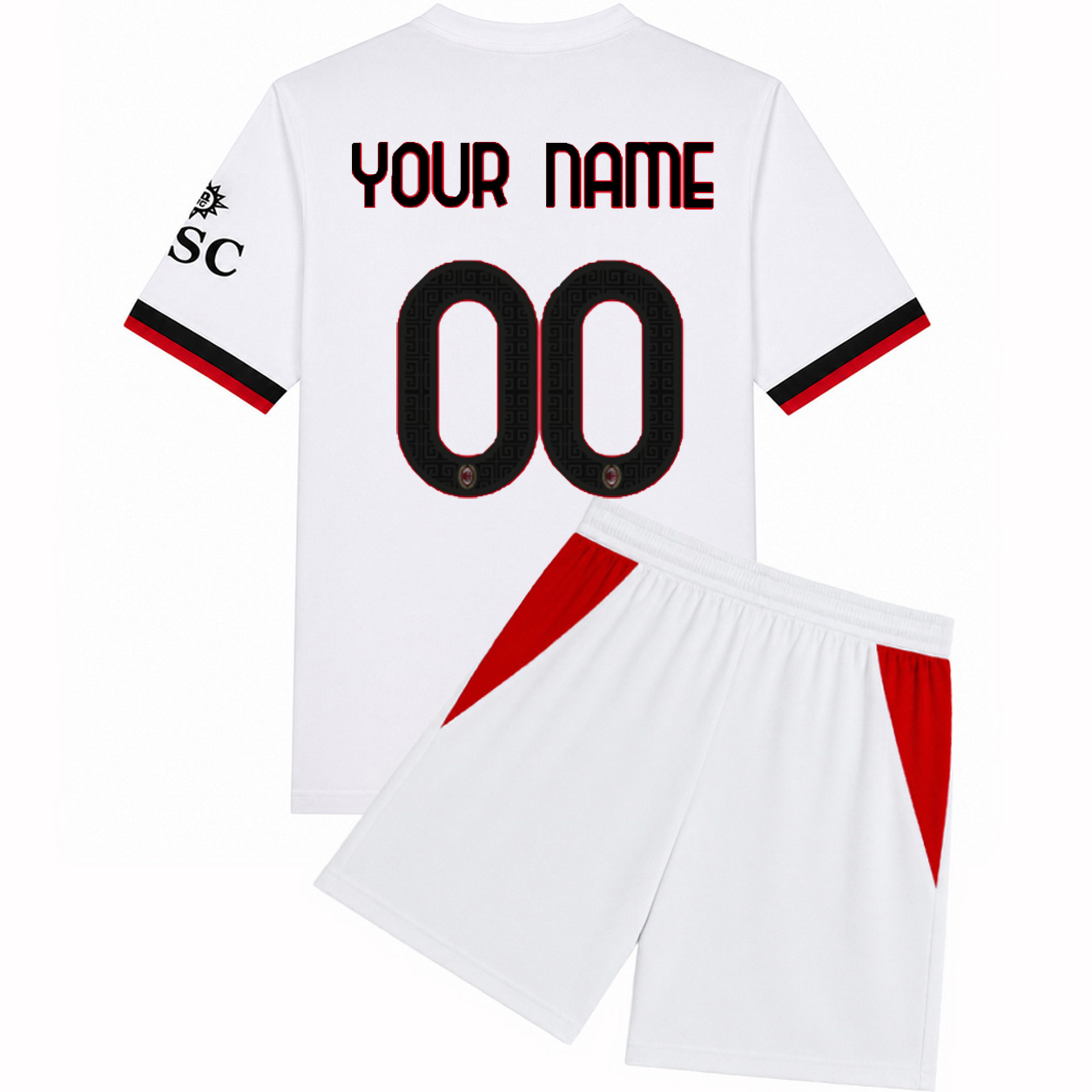 26/27 Customized #00 Casual Away Youth Soccer Jersey
