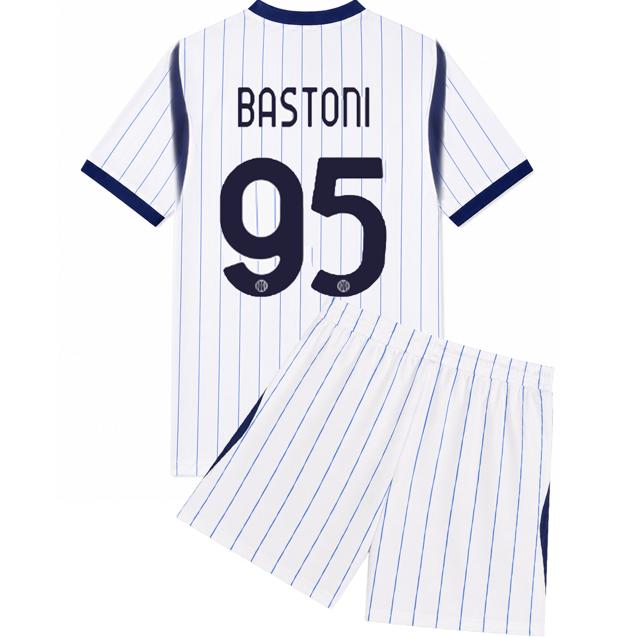 26/27 Alessandro Bastoni #95 Team Away Youth Soccer Jersey
