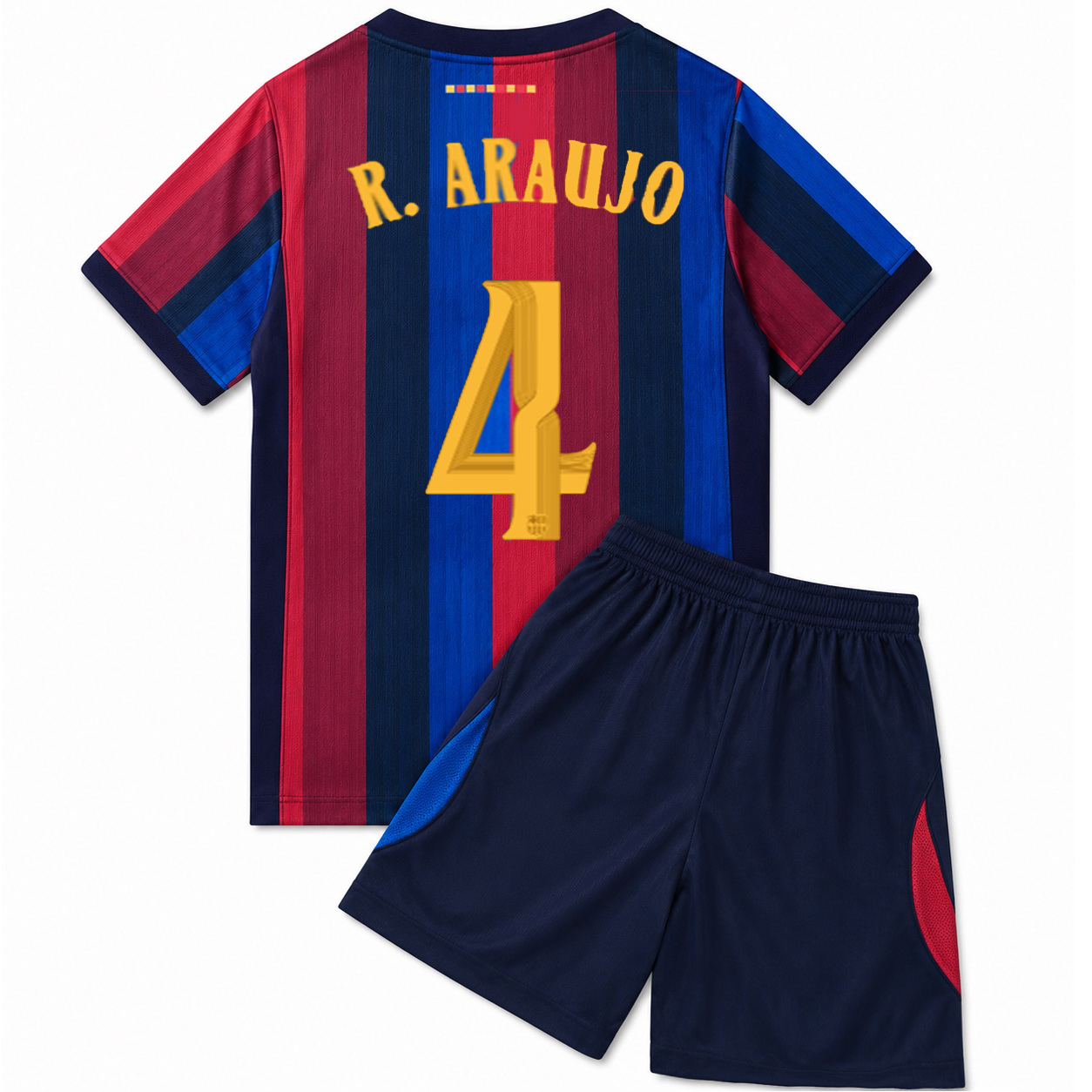 26/27 Ronald Araujo #4 Team Home Youth Soccer Jersey