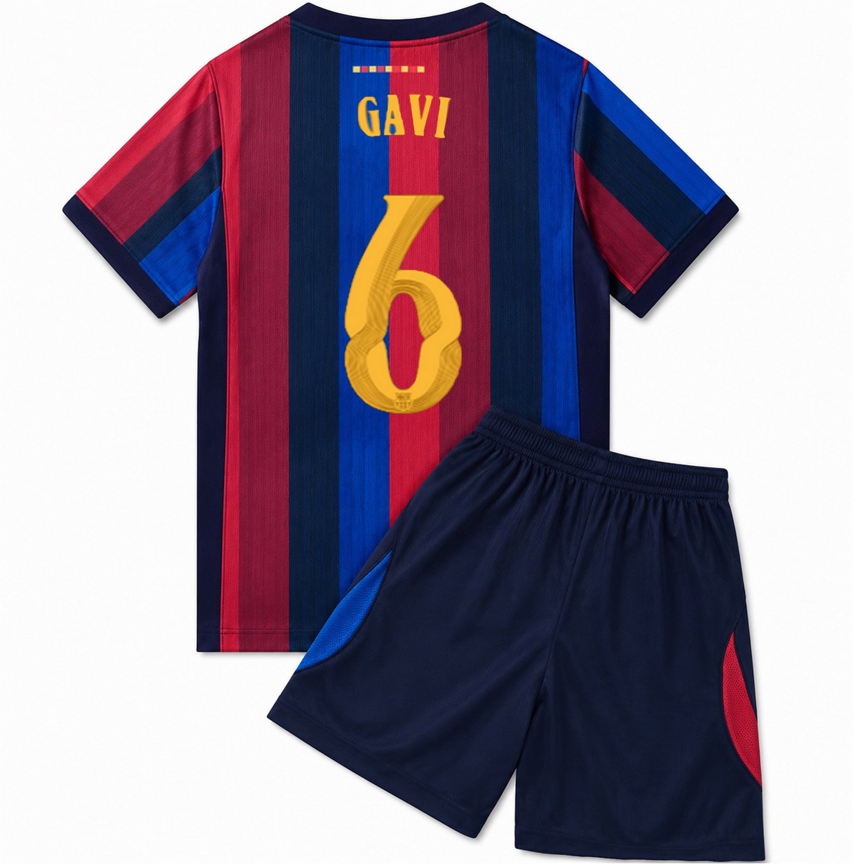 26/27 Gavi #6 Team Home Youth Soccer Jersey