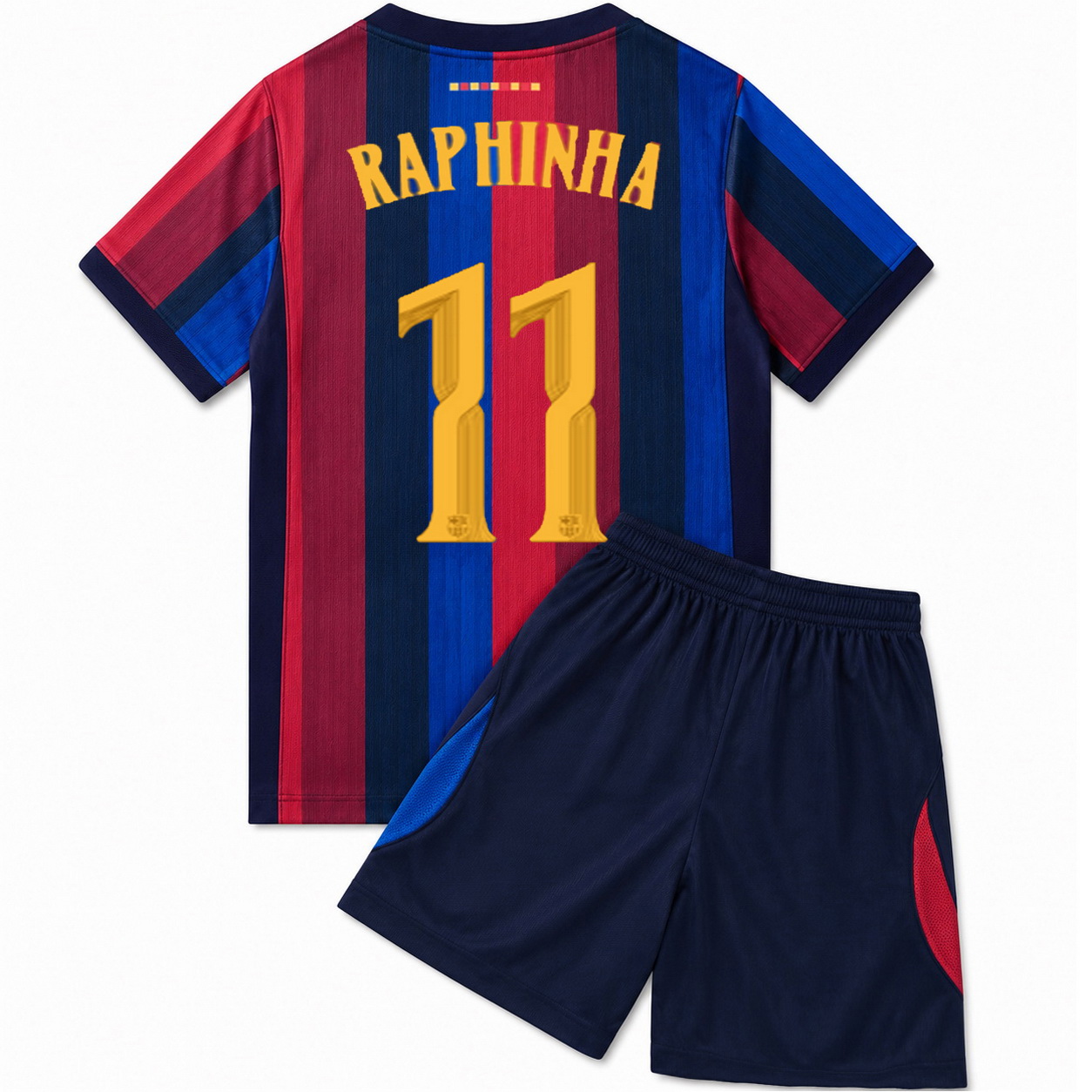 26/27 Raphinha #11 Team Home Youth Soccer Jersey