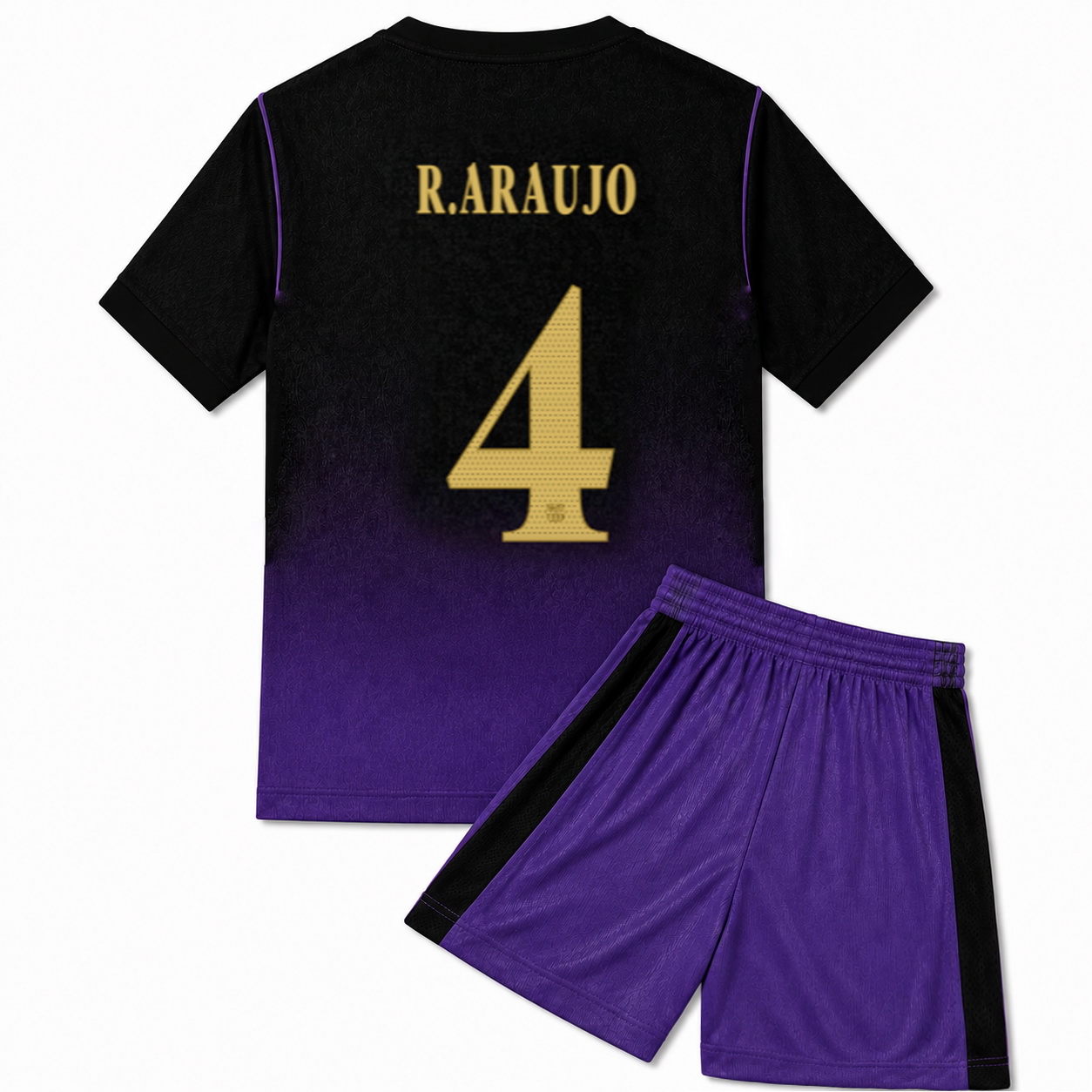 26/27 Ronald Araujo #4 Team Away Youth Soccer Jersey