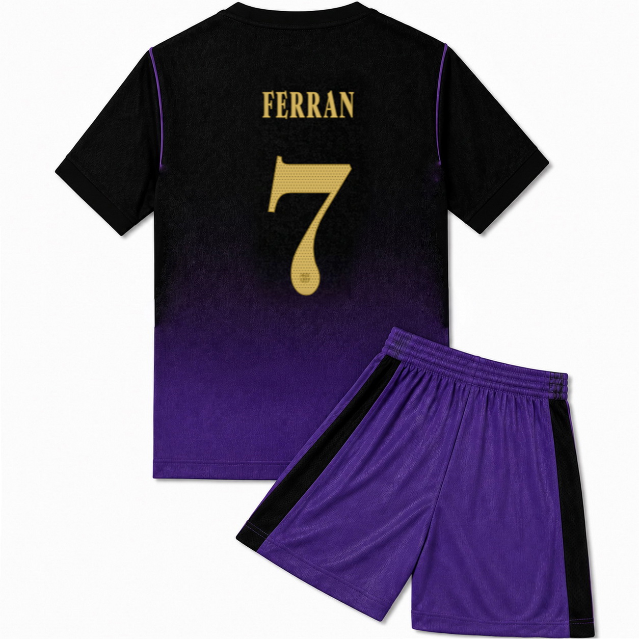 26/27 Ferran Torres #7 Team Away Youth Soccer Jersey