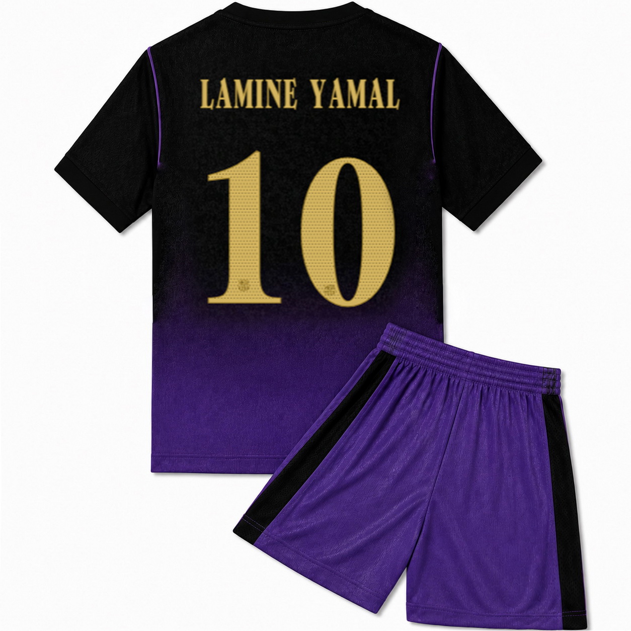 26/27 Lamine Yamal #10 Team Away Youth Soccer Jersey