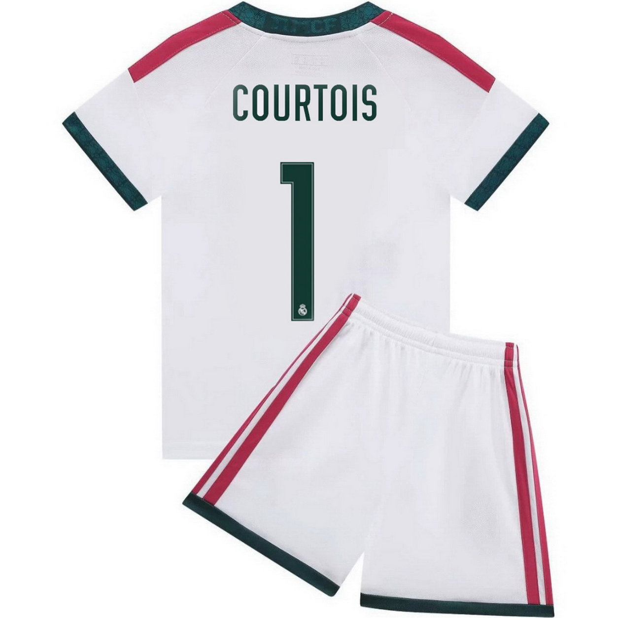 26/27 Thibaut Courtois #1 Team Home Youth Soccer Jersey
