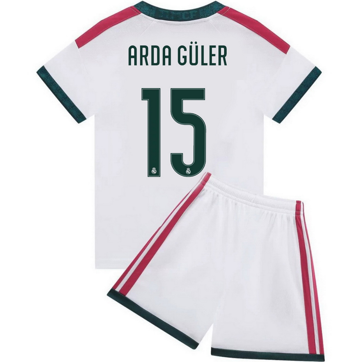 26/27 Arda Guler #15 Team Home Youth Soccer Jersey