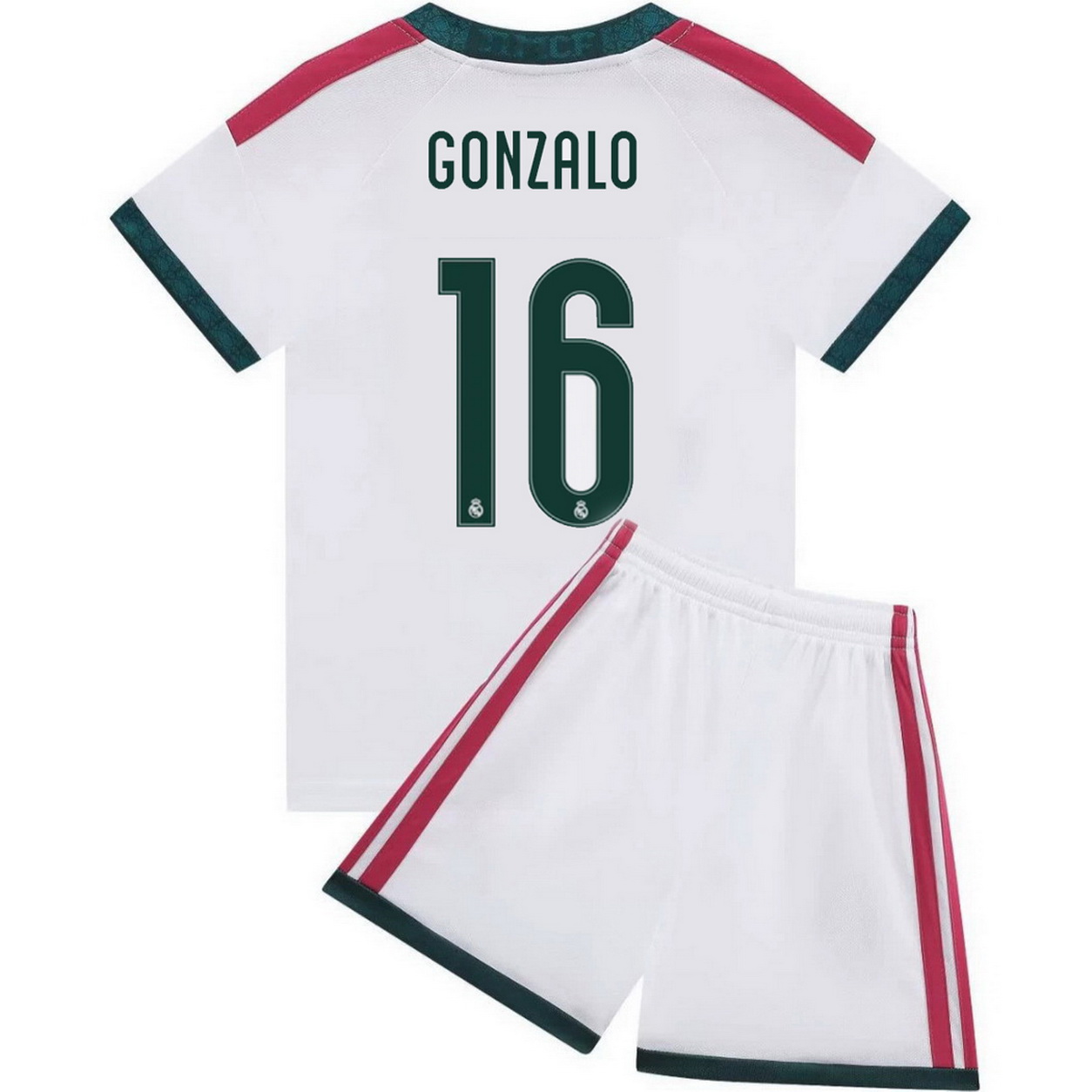 26/27 Gonzalo Garcia #16 Team Home Youth Soccer Jersey