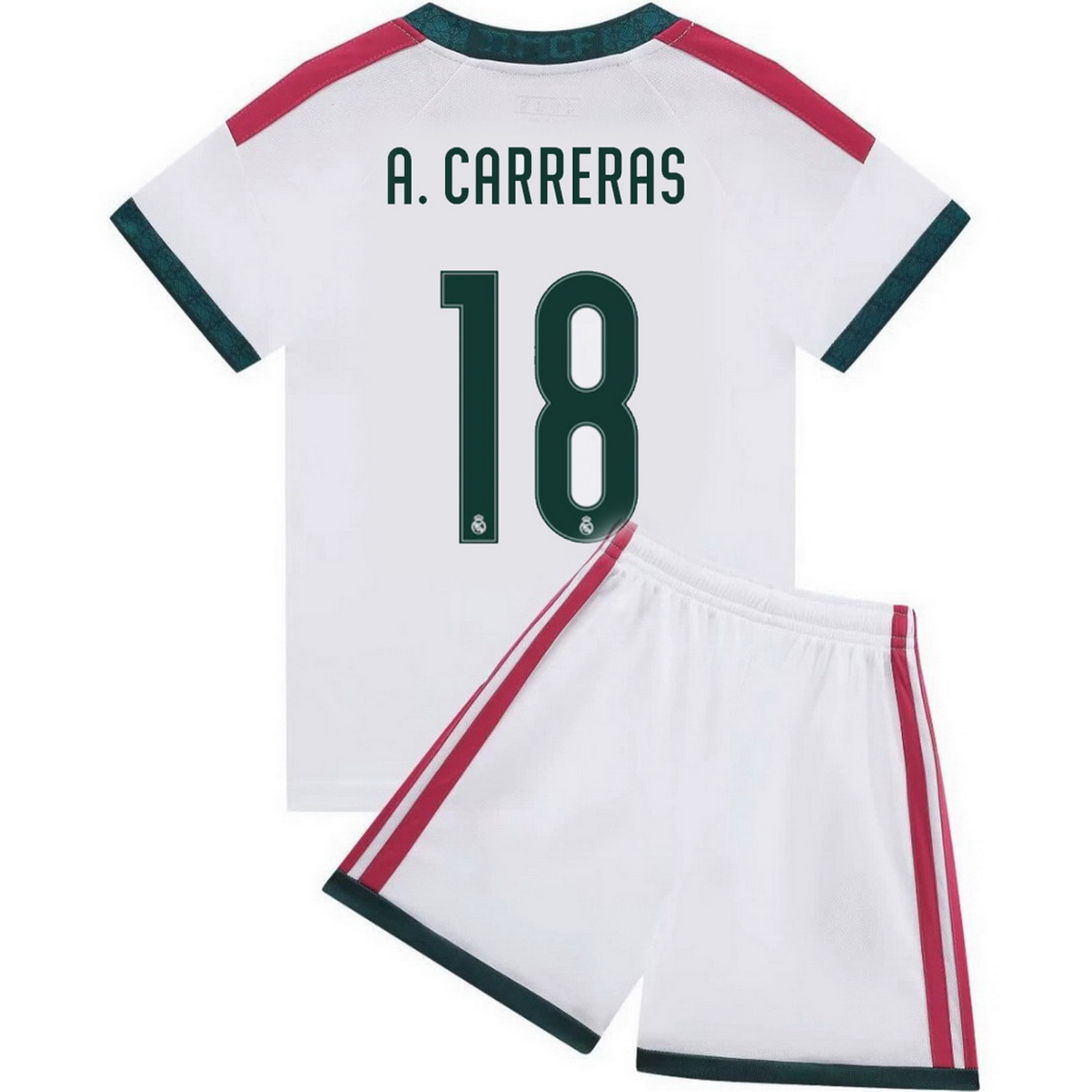 26/27 Alvaro Carreras #18 Team Home Youth Soccer Jersey