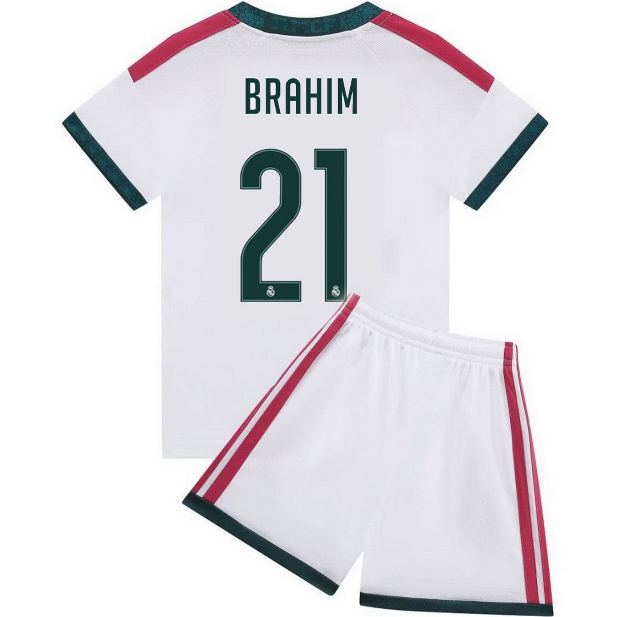 26/27 Brahim Diaz #21 Team Home Youth Soccer Jersey