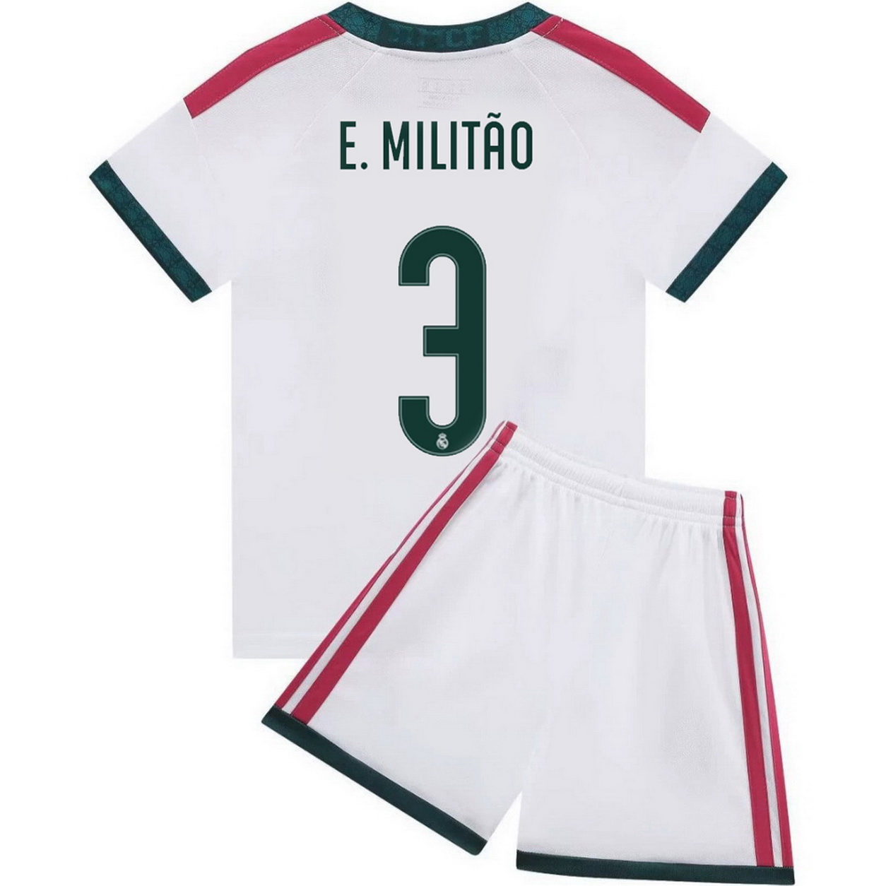26/27 Eder Militao #3 Team Home Youth Soccer Jersey