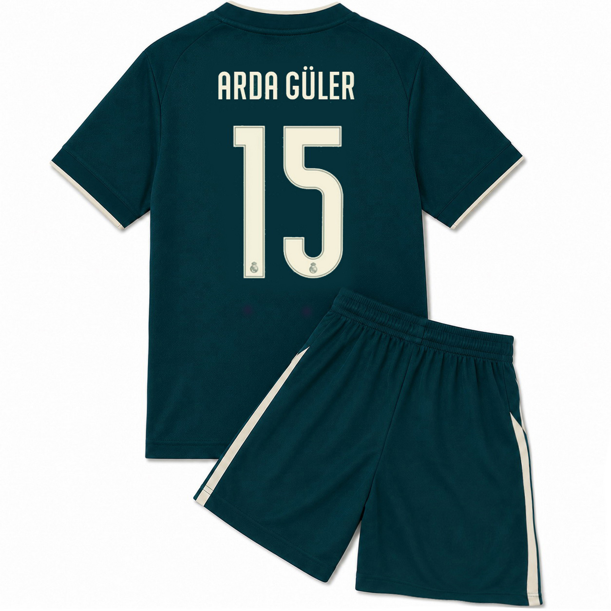 26/27 Arda Guler #15 Team Away Youth Soccer Jersey