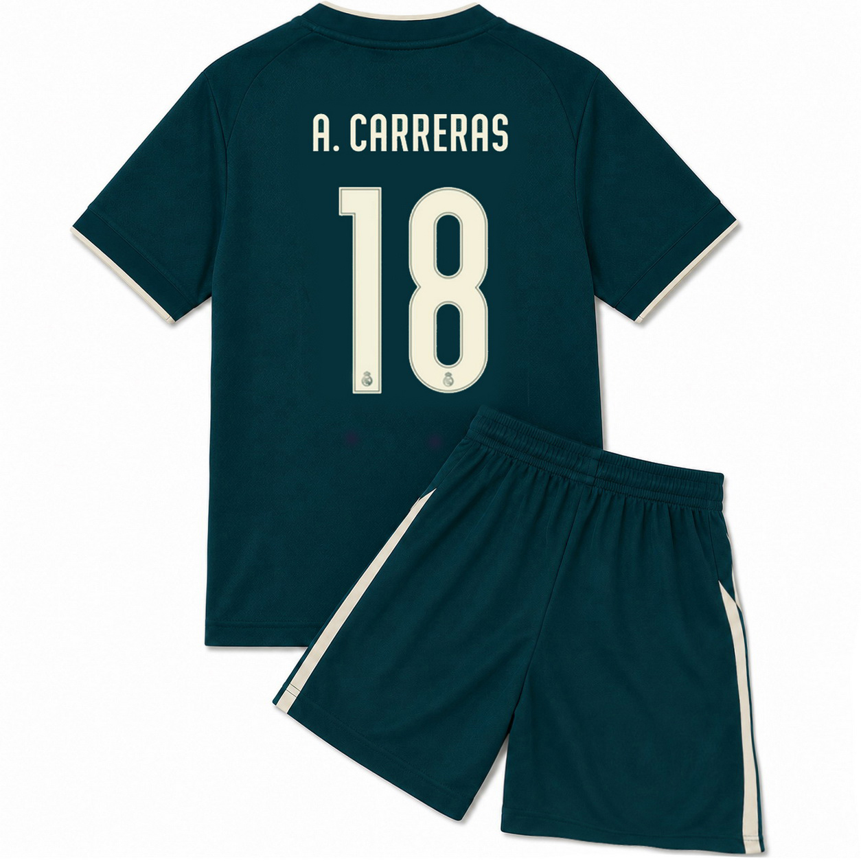 26/27 Alvaro Carreras #18 Team Away Youth Soccer Jersey