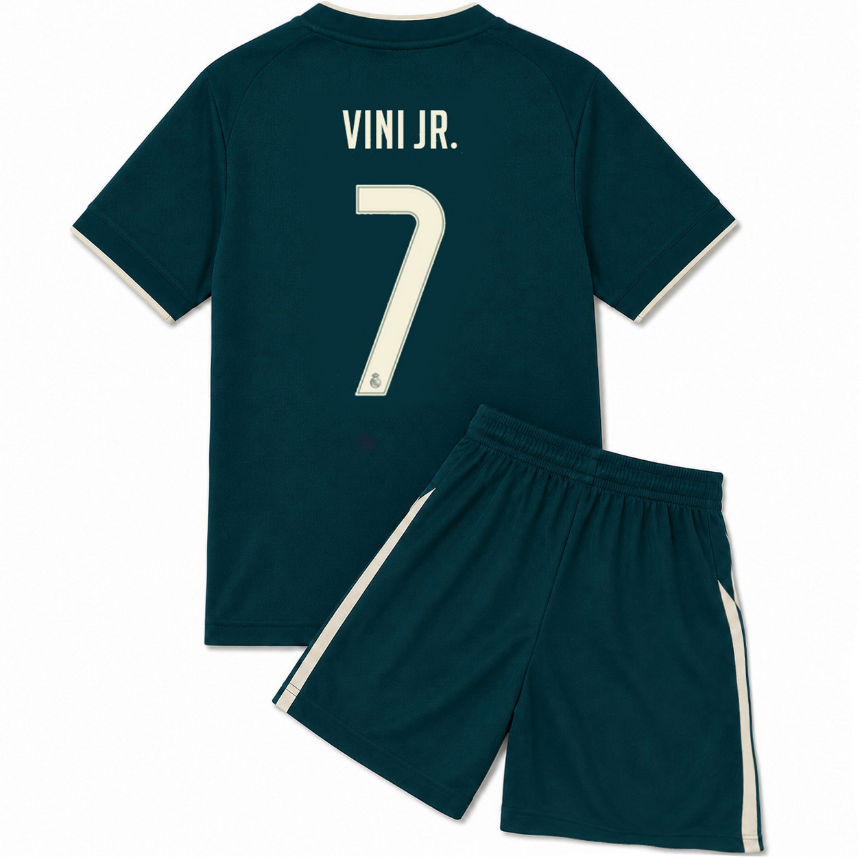 26/27 Vinicius Junior #7 Team Away Youth Soccer Jersey