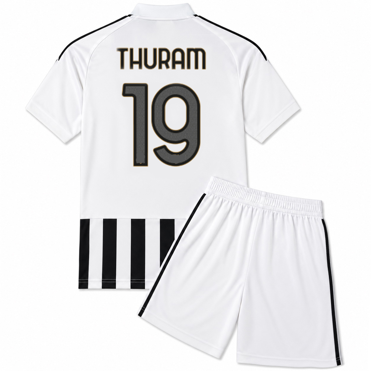 26/27 Khephren Thuram-Ulien #19 Team Home Youth Soccer Jersey
