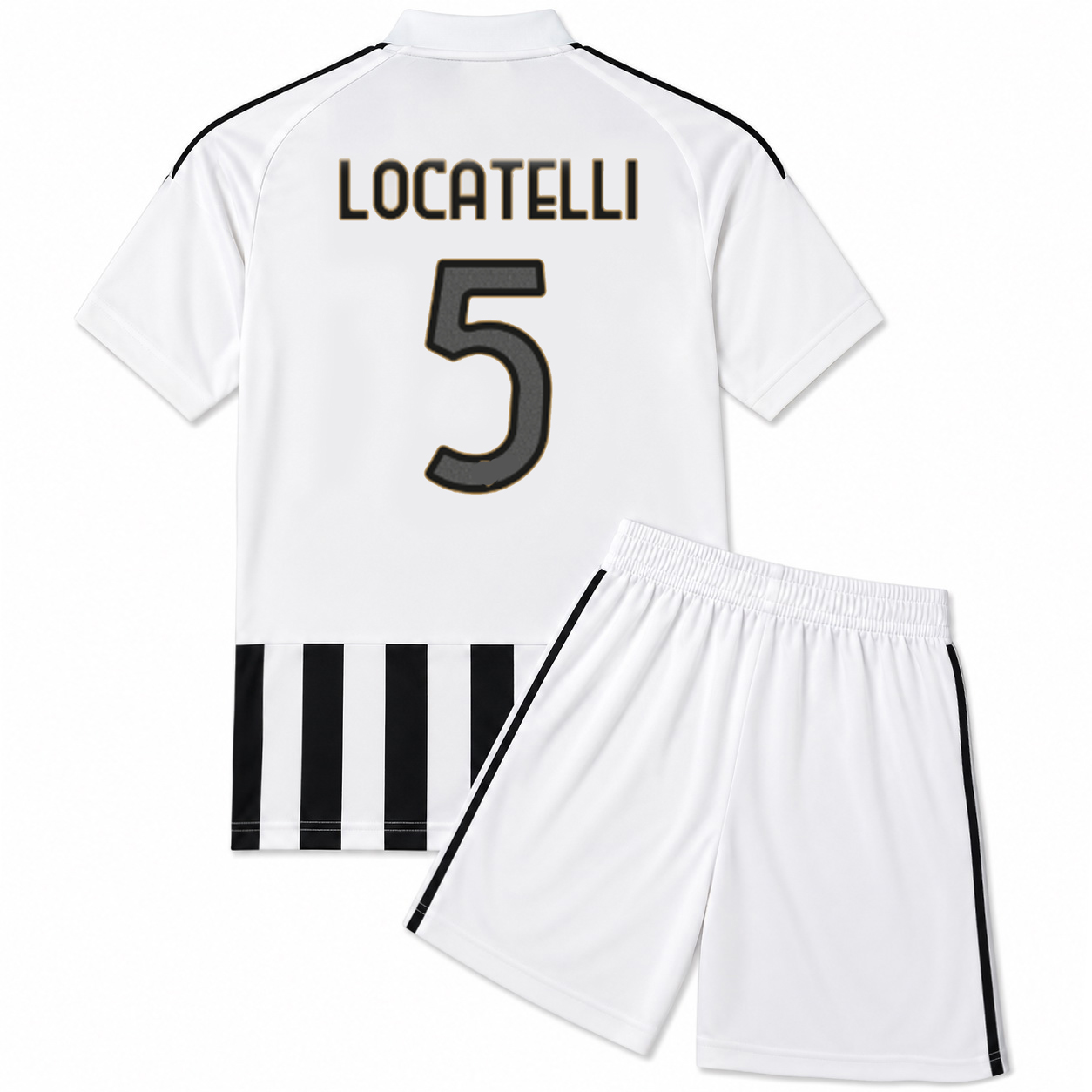 26/27 Manuel Locatelli #5 Team Home Youth Soccer Jersey