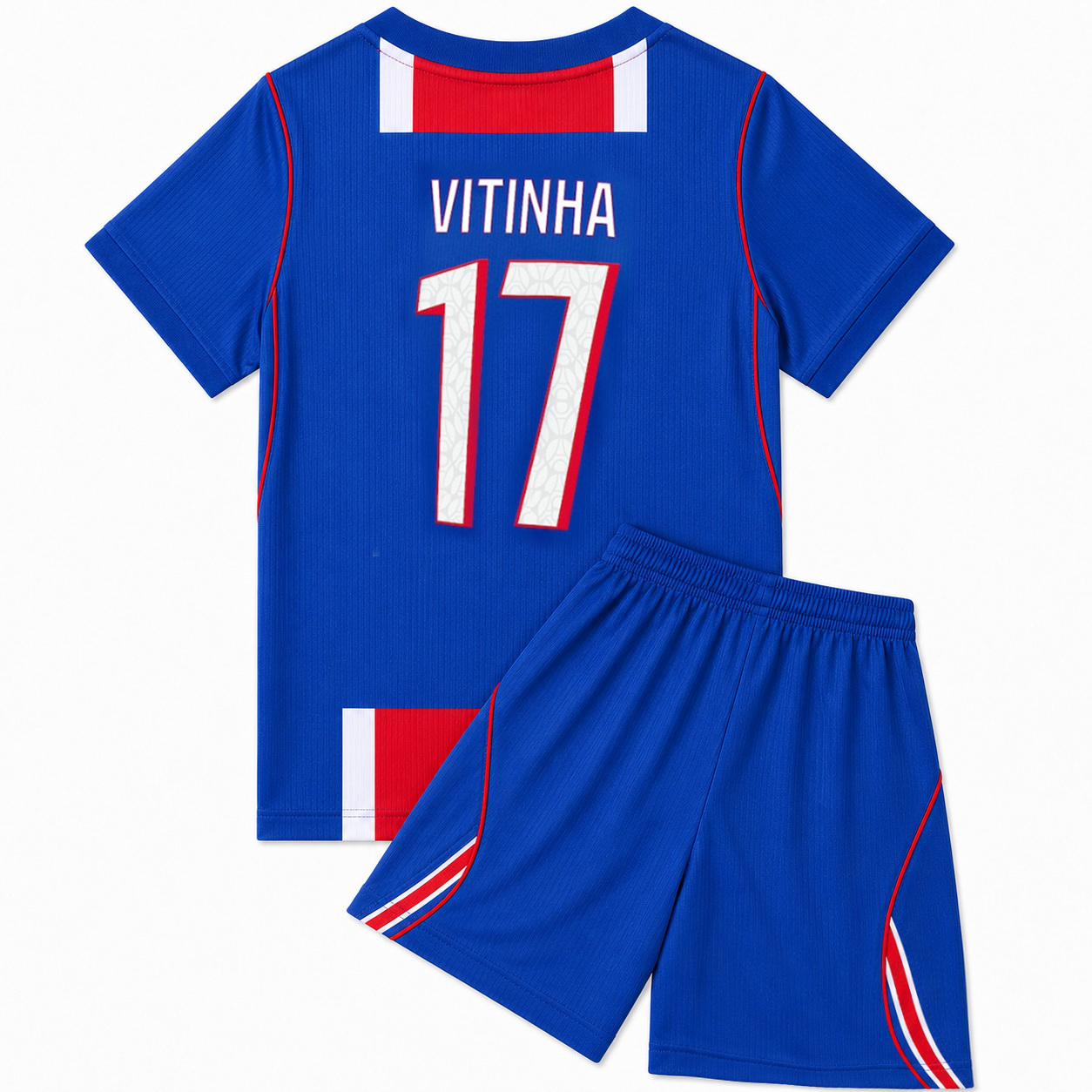 26/27 Vitinha #17 Team Home Youth Soccer Jersey