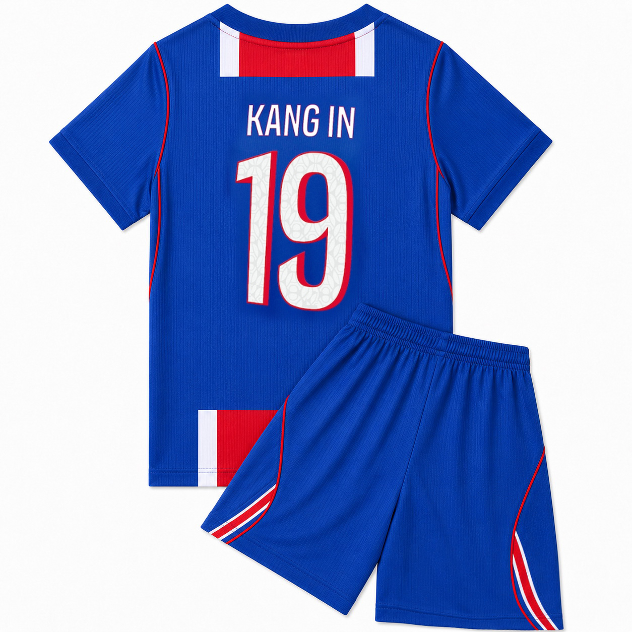 26/27 Lee Kang In #19 Team Home Youth Soccer Jersey
