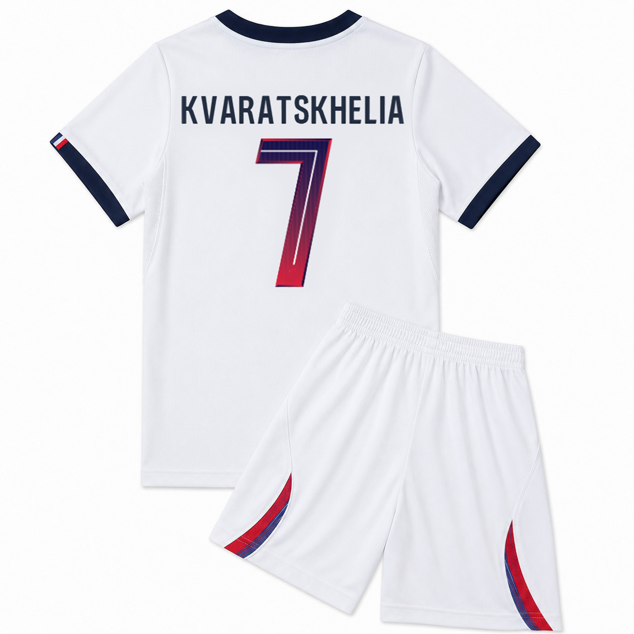 26/27 Khvicha Kvaratskhelia #7 Team Away Youth Soccer Jersey
