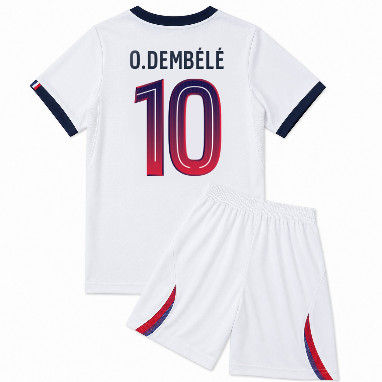 26/27 Ousmane Dembele #10 Team Away Youth Soccer Jersey