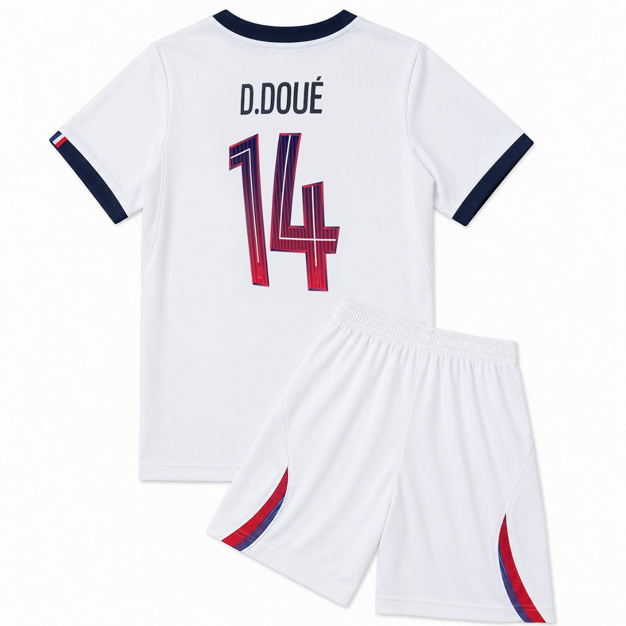 26/27 Desire Doue #14 Team Away Youth Soccer Jersey
