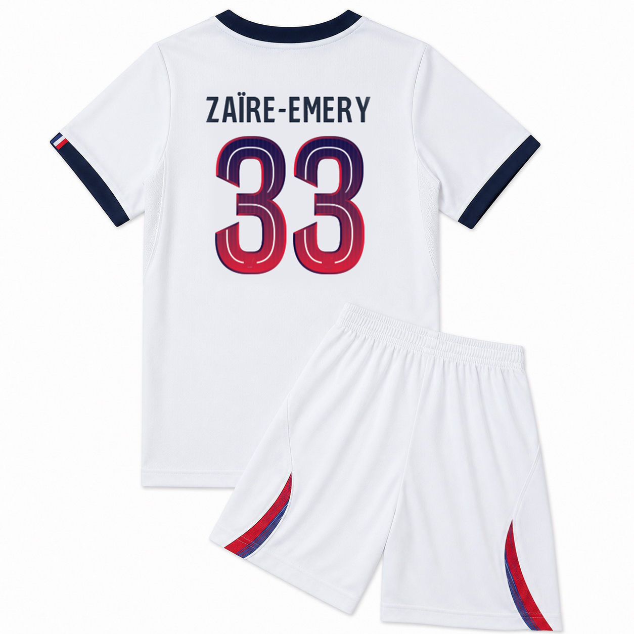 26/27 Warren Zaire-Emery #33 Team Away Youth Soccer Jersey