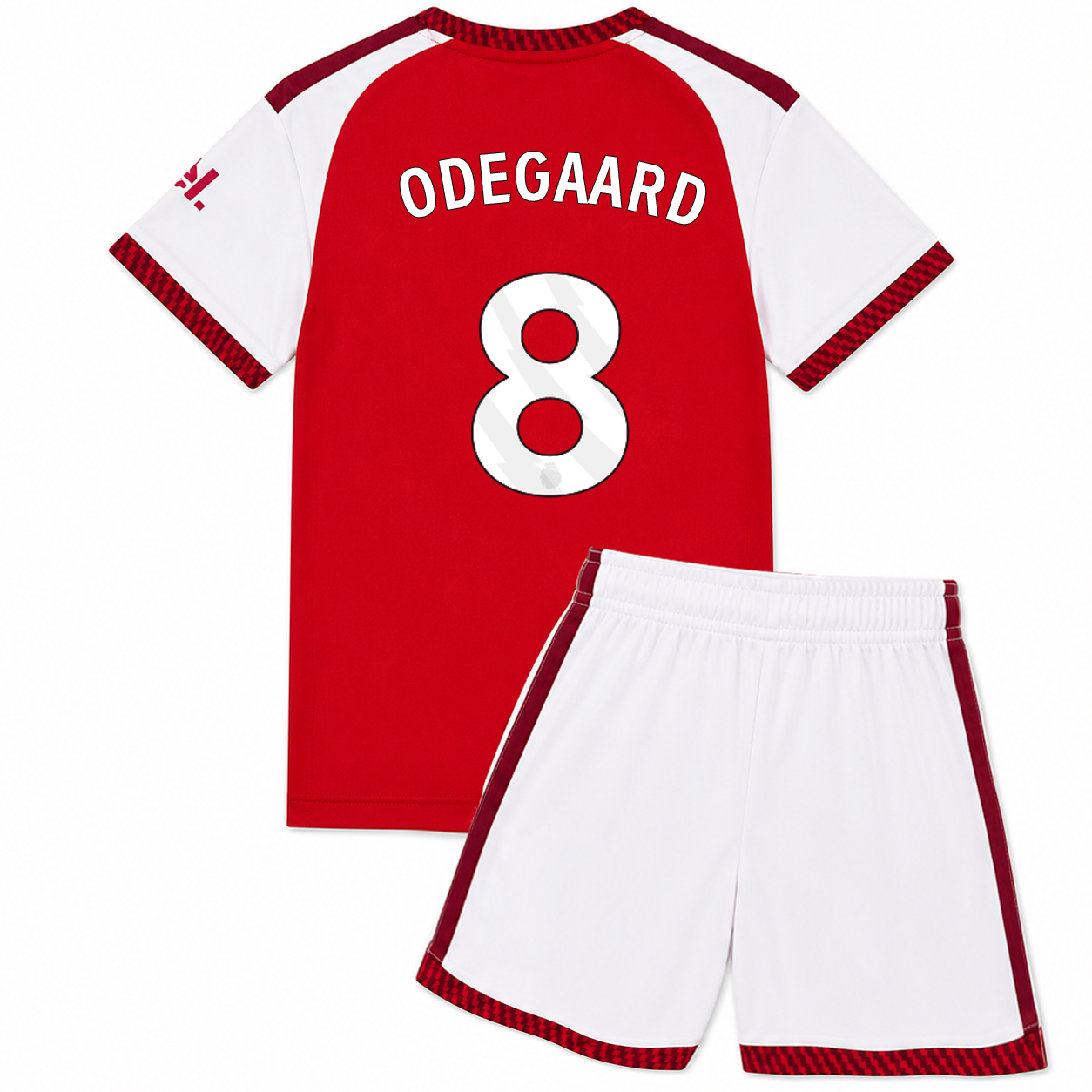 26/27 Martin Odegaard #8 Team Home Youth Soccer Jersey