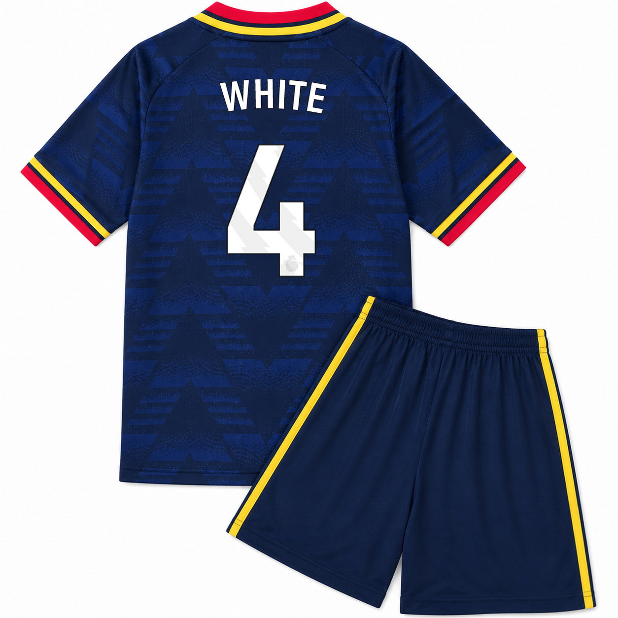 26/27 Ben White #4 Team Away Youth Soccer Jersey