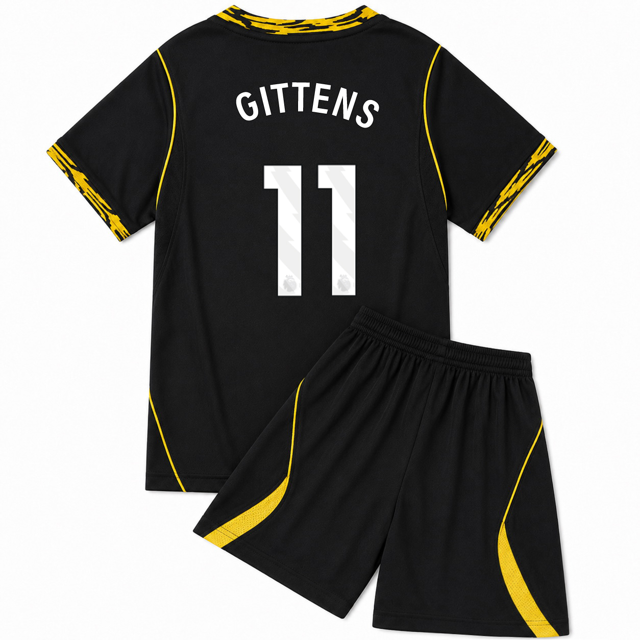 26/27 Jamie Gittens #11 Team Away Youth Soccer Jersey