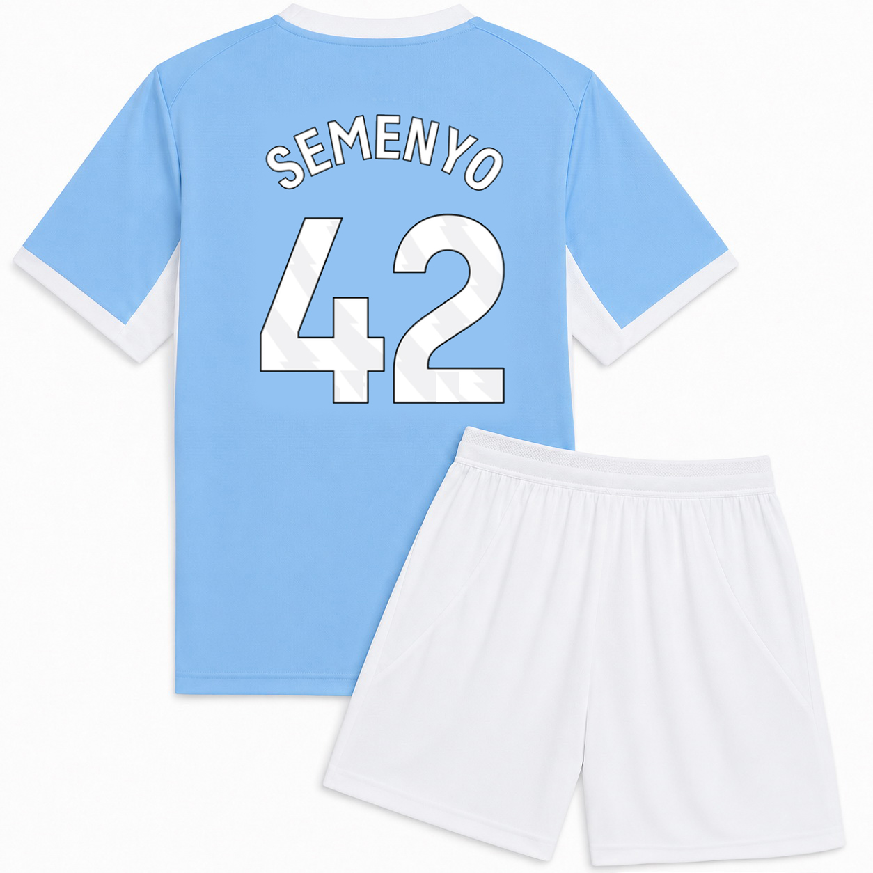 26/27 Antoine Semenyo #42 Team Home Youth Soccer Jersey