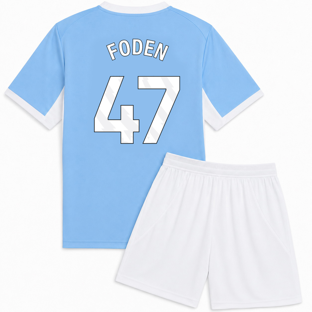 26/27 Phil Foden #47 Team Home Youth Soccer Jersey