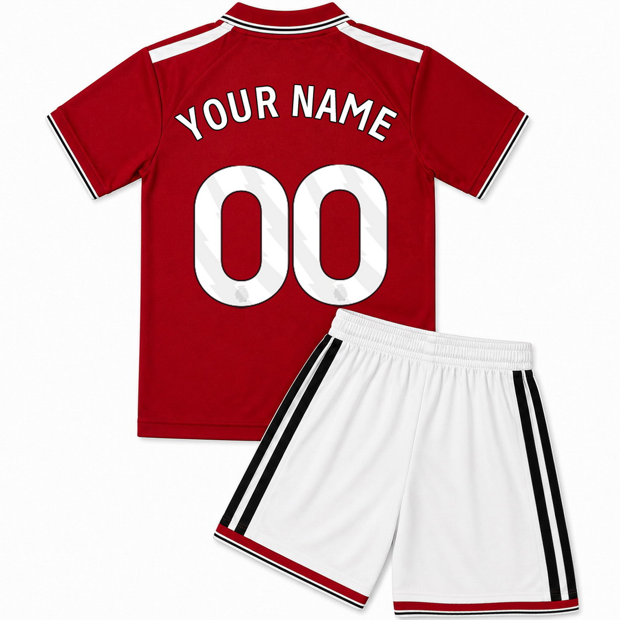 26/27 Customized #00 Fifteen Home Youth Soccer Jersey