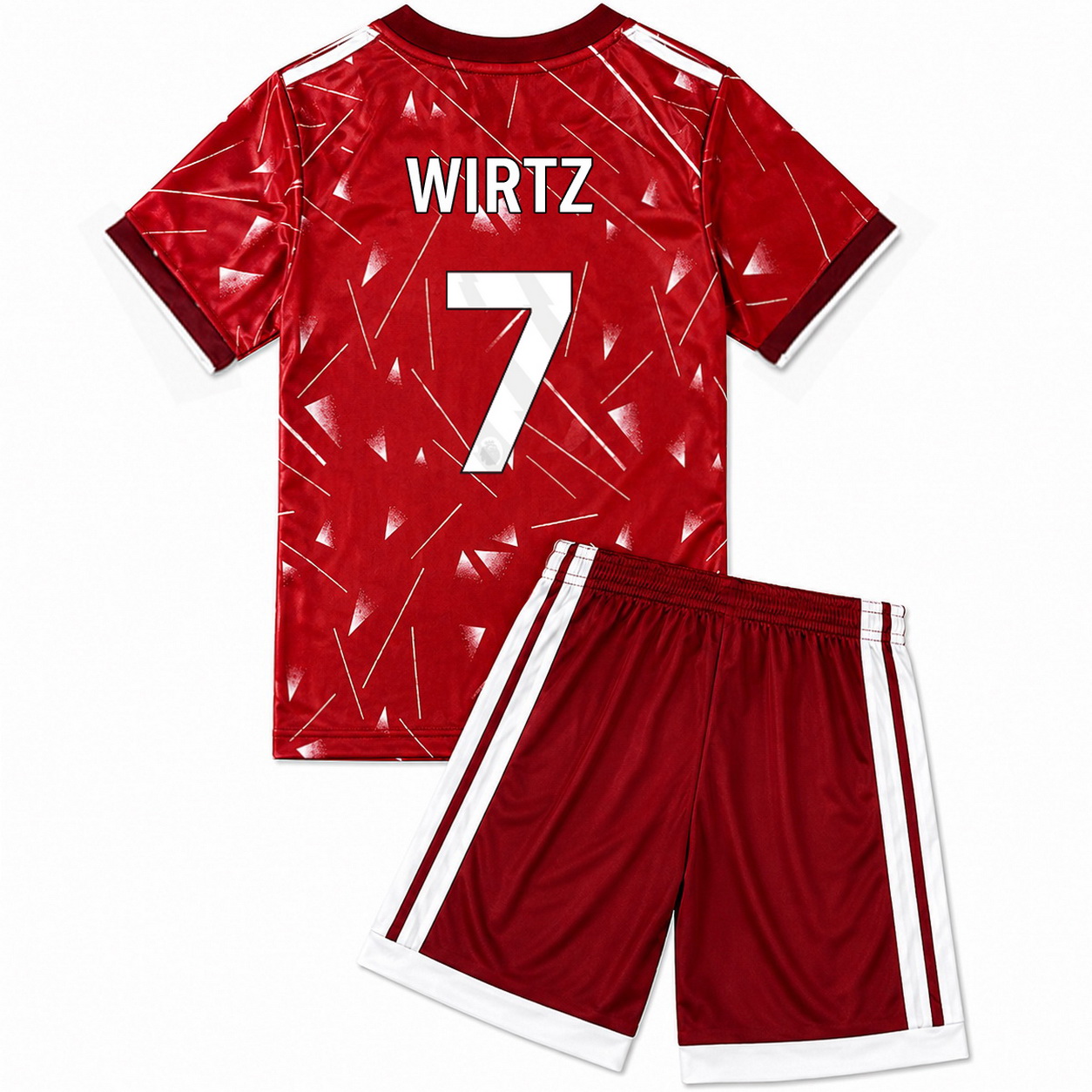 26/27 Florian Wirtz #7 Team Home Youth Soccer Jersey