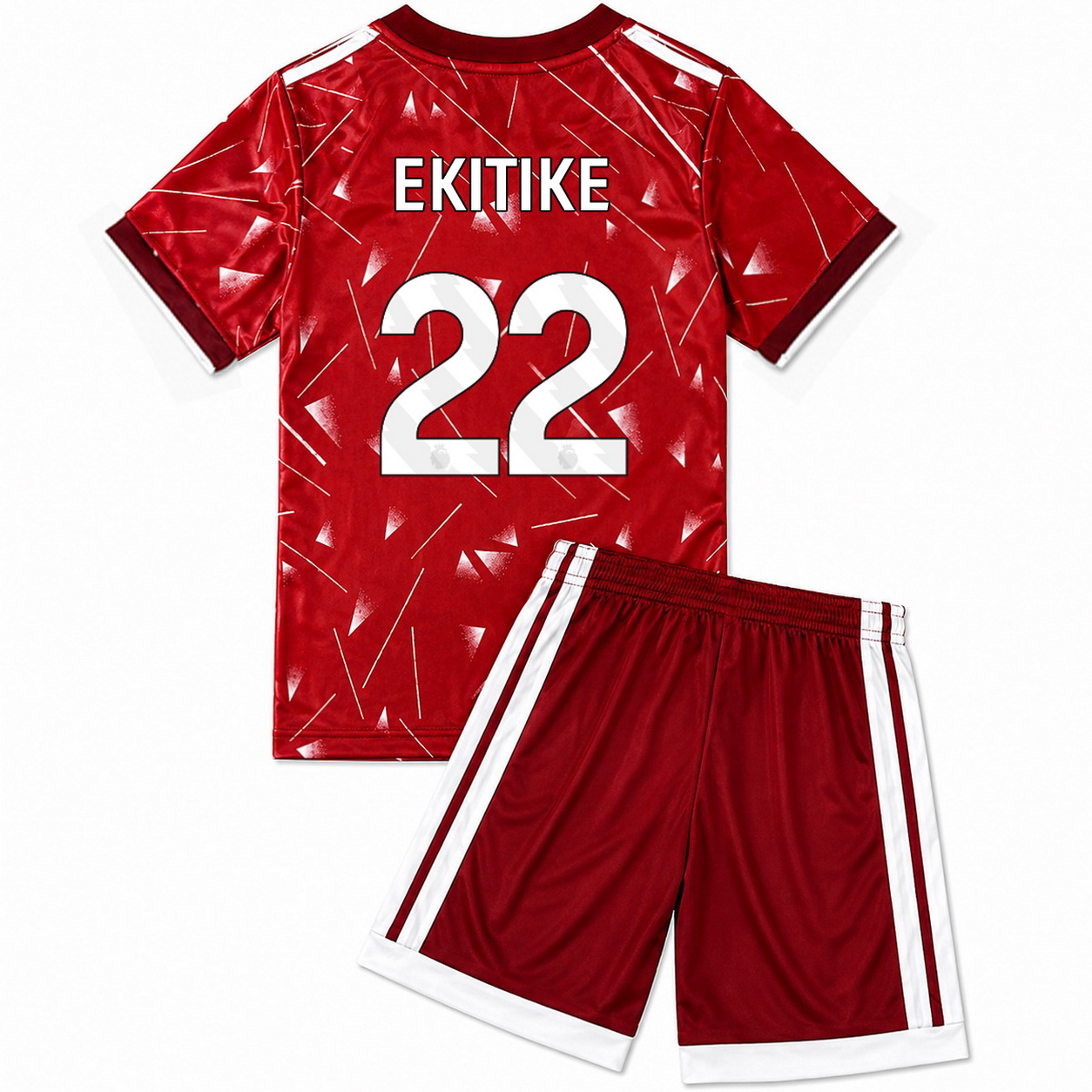 26/27 Hugo Ekitike #22 Team Home Youth Soccer Jersey