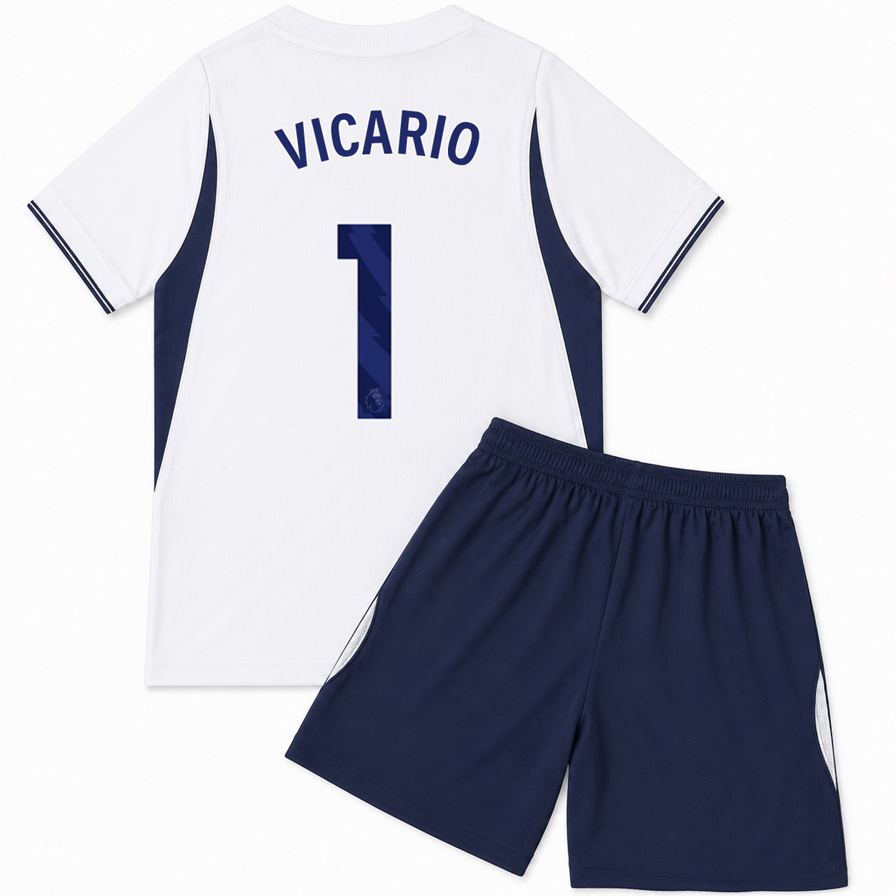 26/27 Guglielmo Vicario #1 Team Home Youth Soccer Jersey