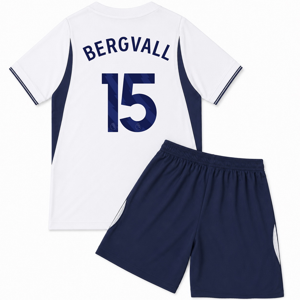 26/27 Lucas Bergvall #15 Team Home Youth Soccer Jersey
