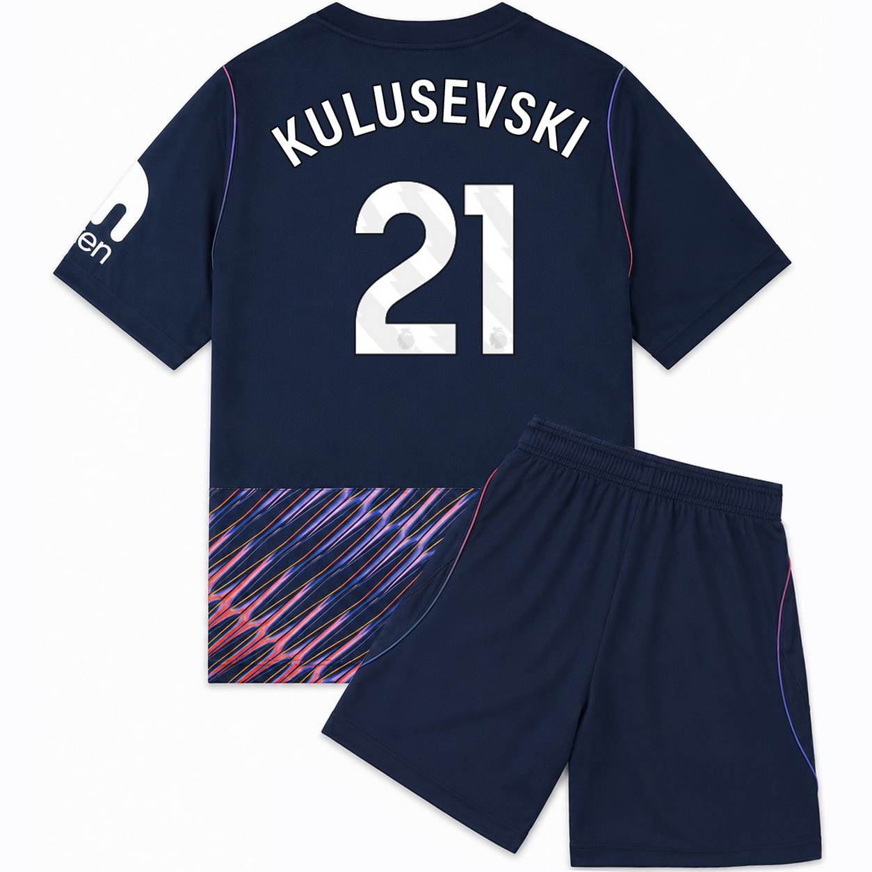 26/27 Dejan Kulusevski #21 Team Away Youth Soccer Jersey