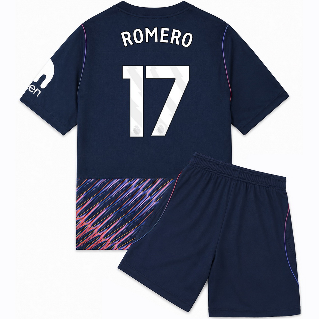 26/27 Cristian Romero #17 Team Away Youth Soccer Jersey