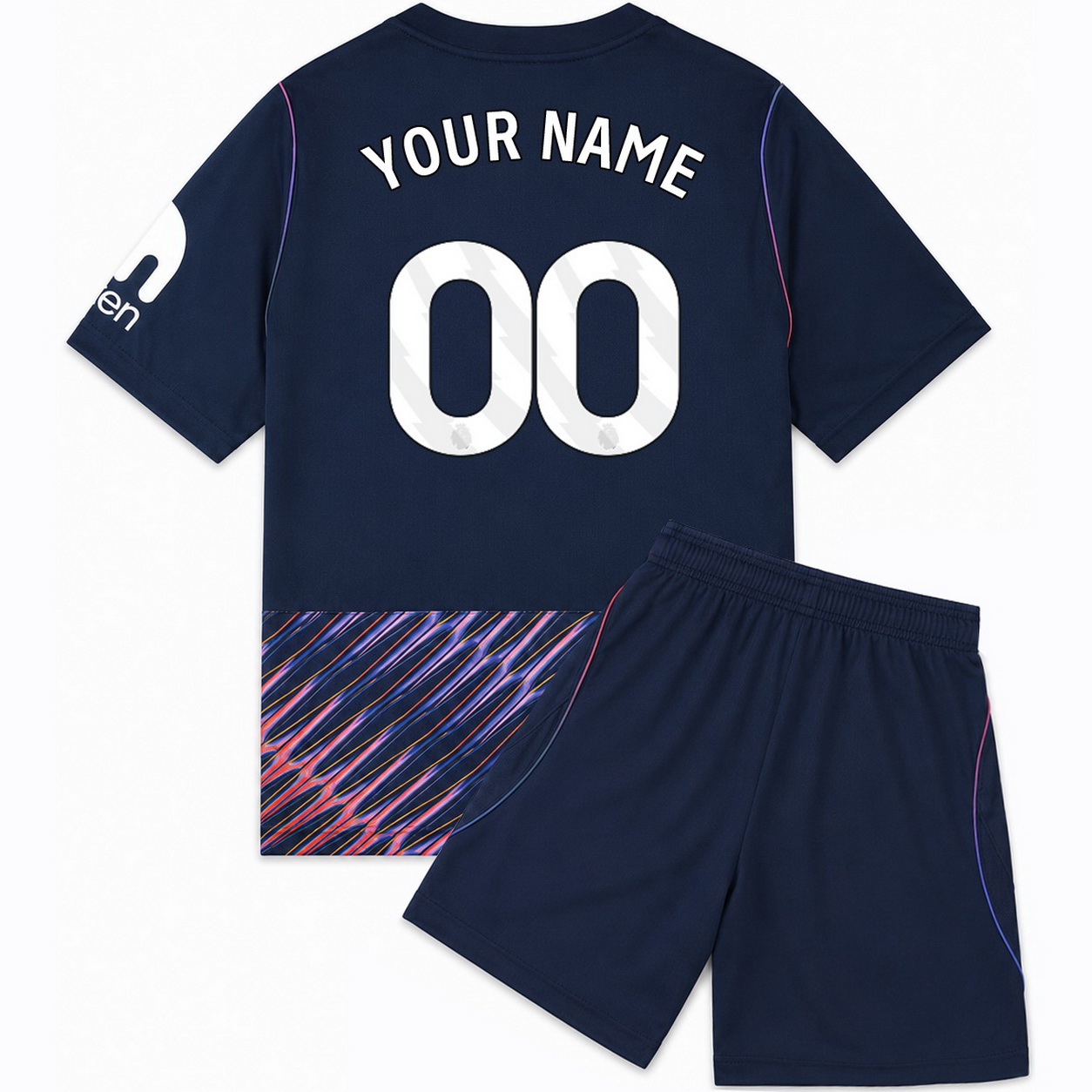 26/27 Customized #00 Seventy Away Youth Soccer Jersey