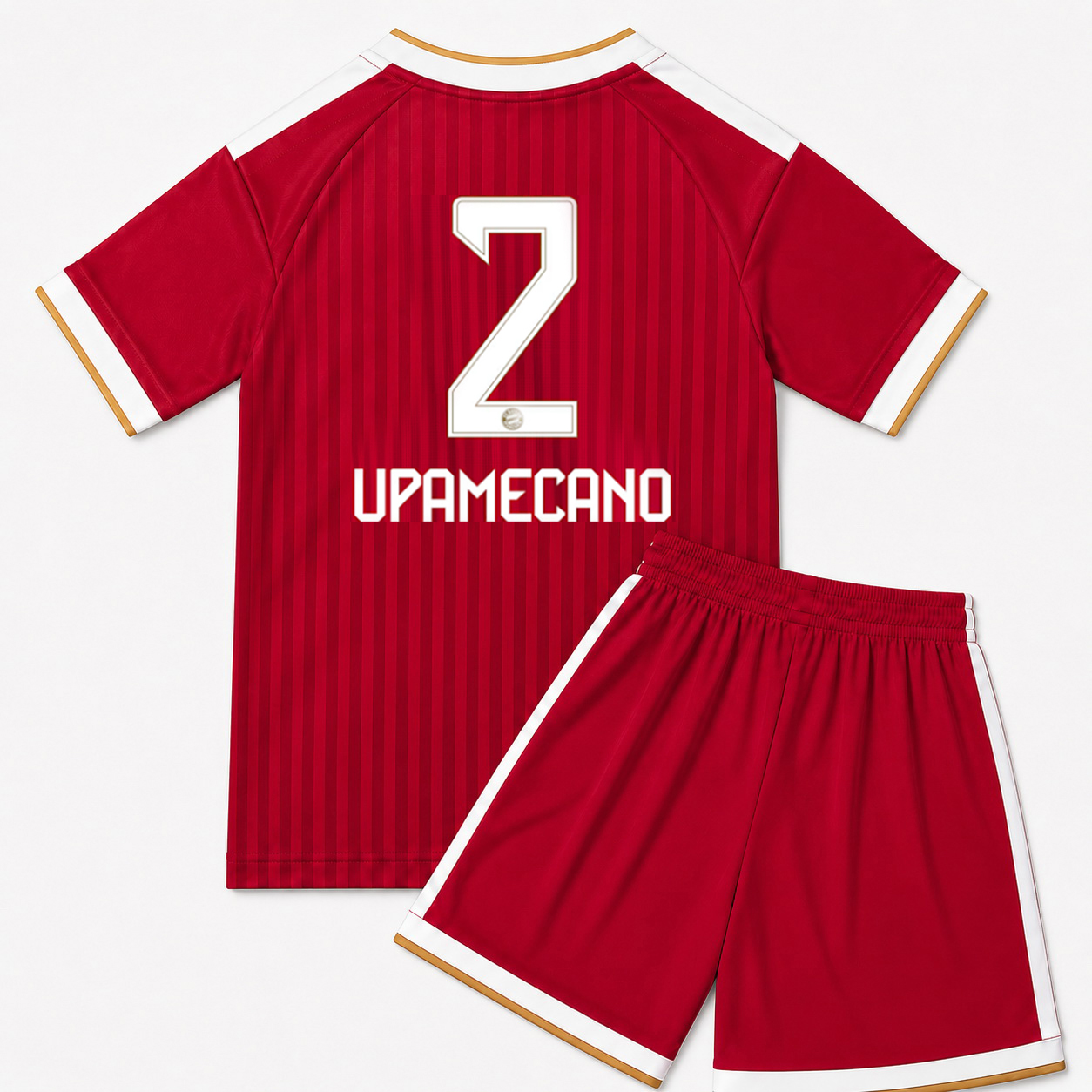 26/27 Dayot Upamecano #2 Team Home Youth Soccer Jersey