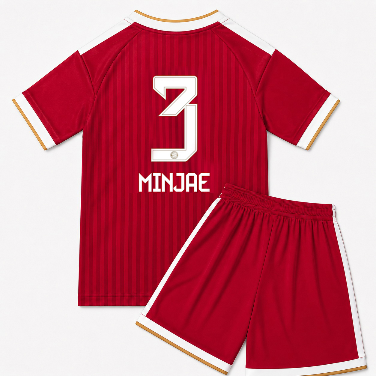 26/27 Kim Min-Jae #3 Team Home Youth Soccer Jersey