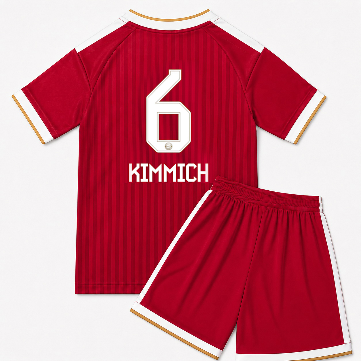 26/27 Joshua Kimmich #6 Team Home Youth Soccer Jersey