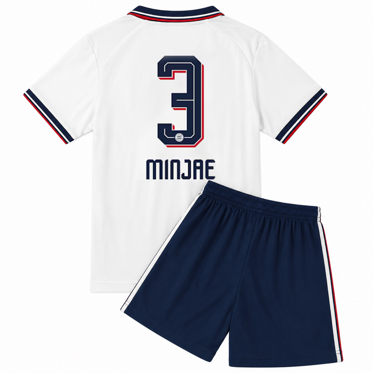 26/27 Kim Min-Jae #3 Team Away Youth Soccer Jersey
