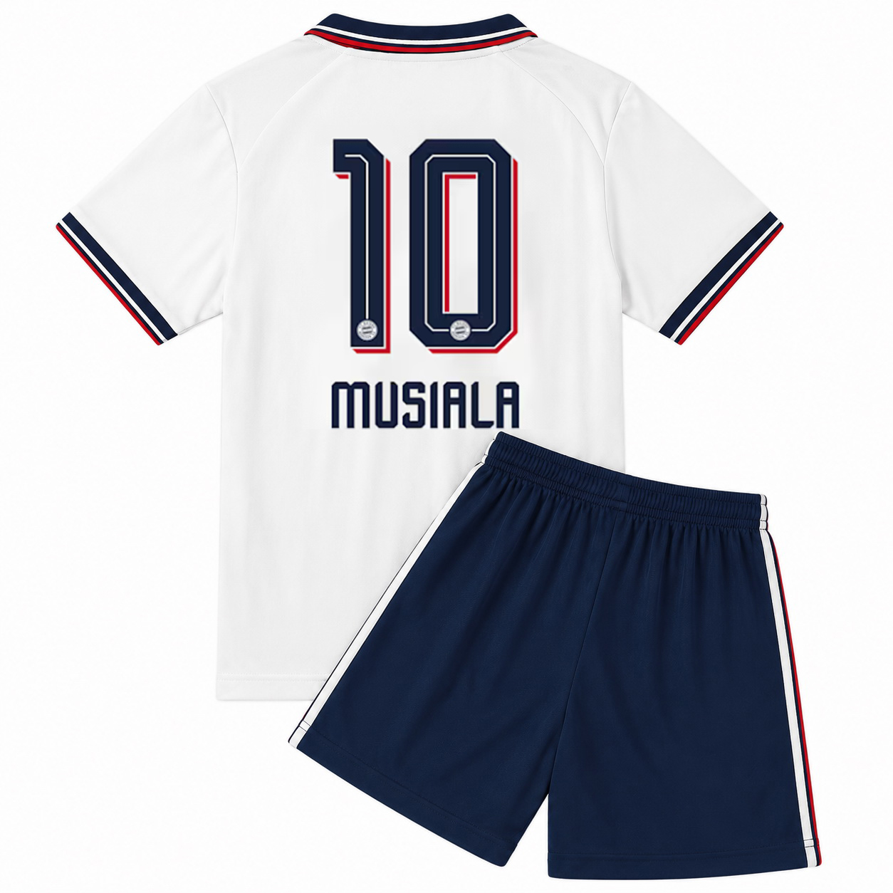 26/27 Jamal Musiala #10 Team Away Youth Soccer Jersey