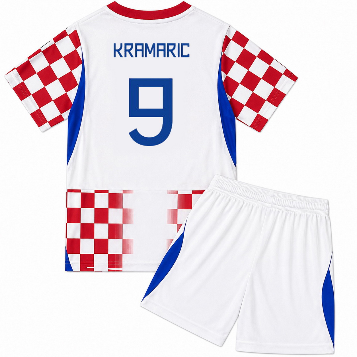 2026 Andrej Kramaric Croatia #9 Home Youth Soccer Jersey