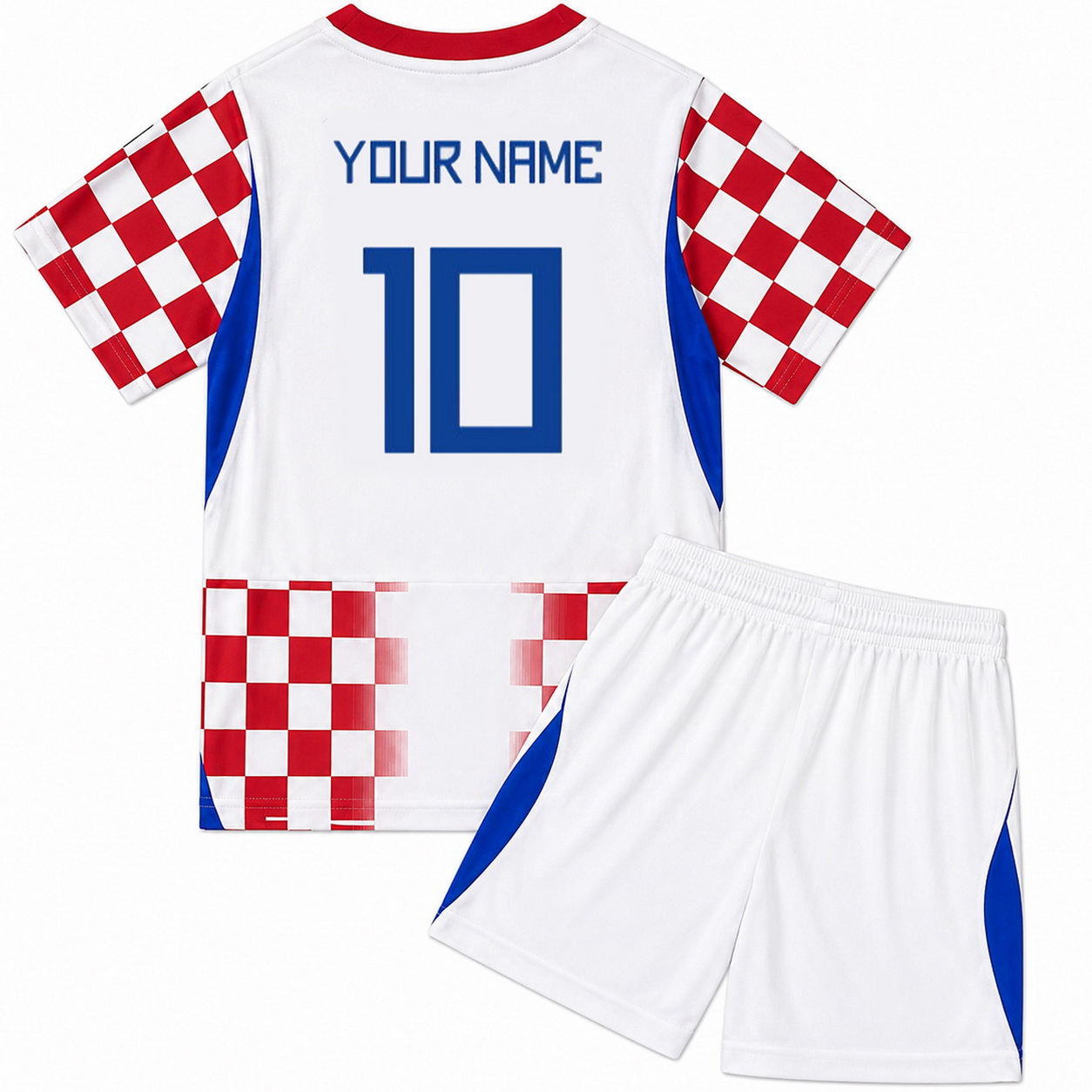 2026 Customized Croatia #00 Home Youth Soccer Jersey