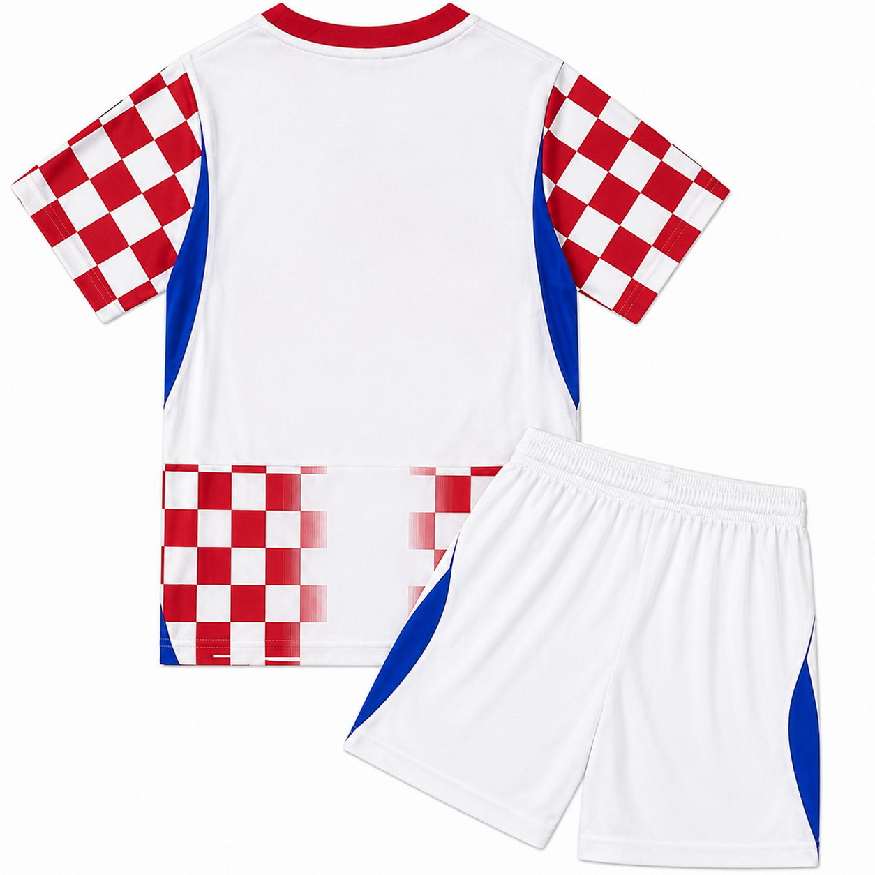 2026 Blank Croatia Home Youth Soccer Jersey