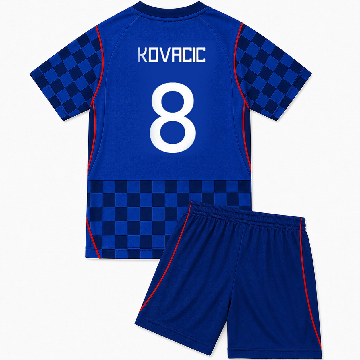2026 Mateo Kovacic Croatia #8 Away Youth Soccer Jersey