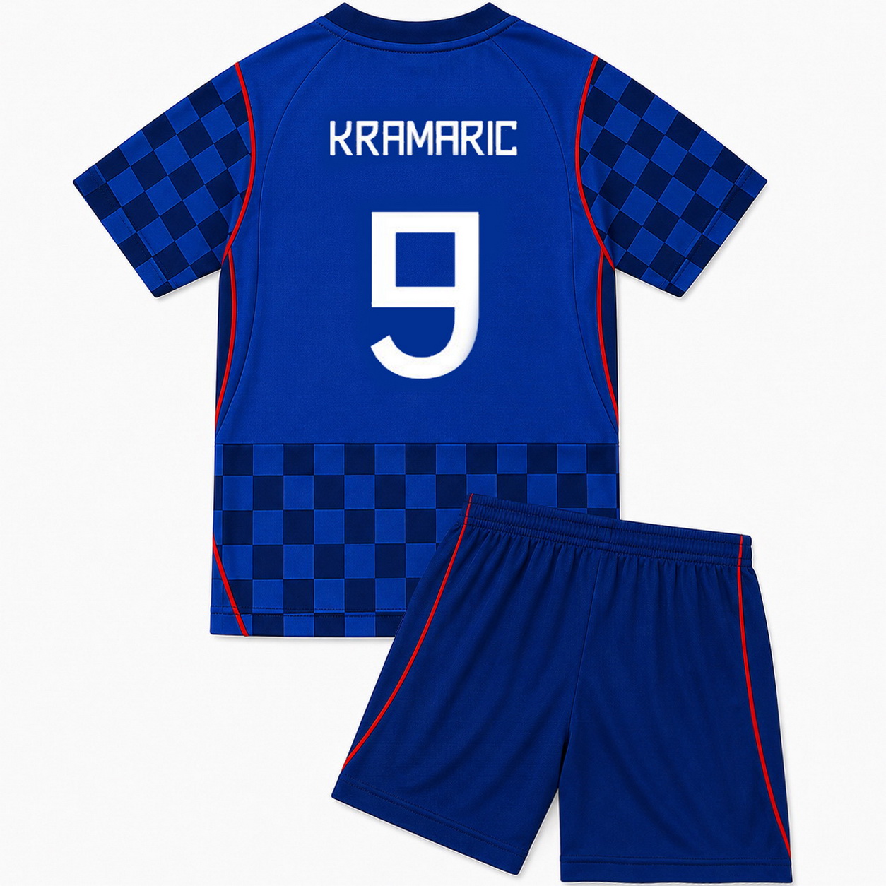 2026 Andrej Kramaric Croatia #9 Away Youth Soccer Jersey