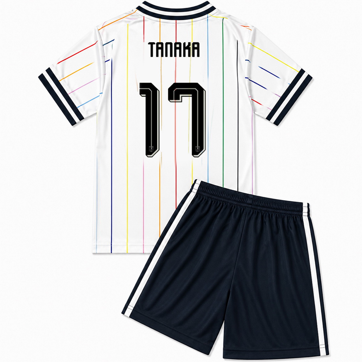 2026 Ao Tanaka Japan #17 Away Youth Soccer Jersey